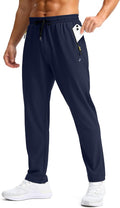 Men's lightweight hiking pants, quick dry, zipper pockets, outdoor.
