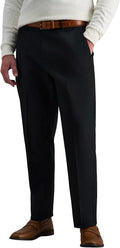 Men's classic fit khaki pants, no iron.
