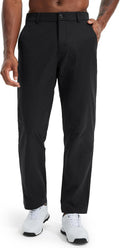 Men's golf pants, classic fit, lightweight, stretch, business casual.